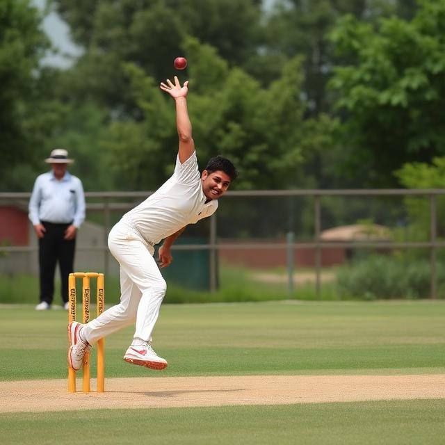 Cricket bowling